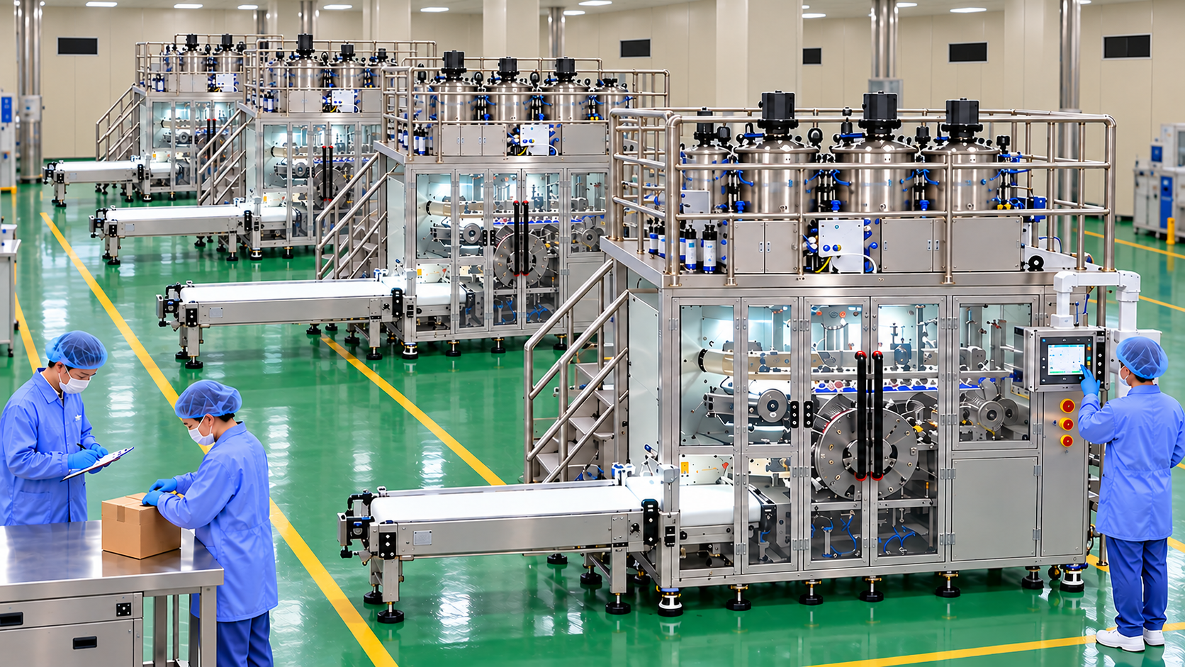 HIVE CORPORATION modern capsule manufacturing facility Korea